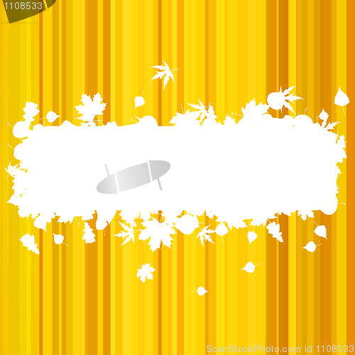Image of Autumn orange background.