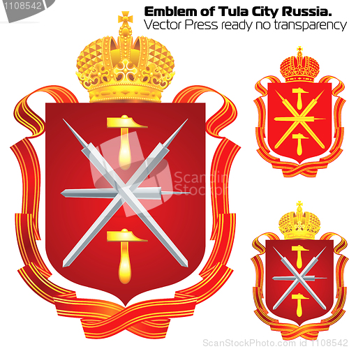 Image of Emblem of City hero Tula.