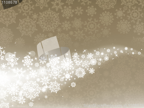 Image of Light elegant abstract Christmas background. EPS 8