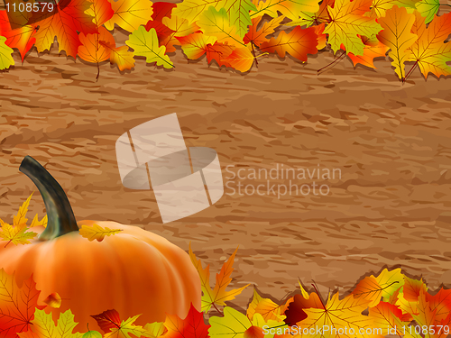 Image of Thanksgiving holiday frame.