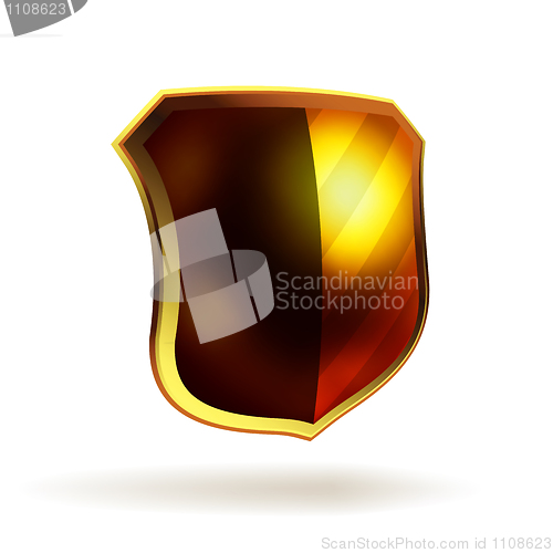 Image of Vector shield template item. EPS 8