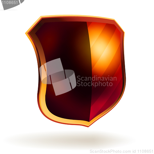 Image of Vector shield template item. EPS 8