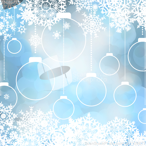 Image of Elegant winter background. EPS 8