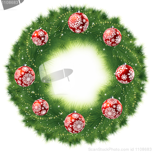 Image of Christmas Tree Decoration. EPS 8