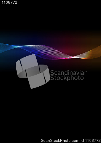 Image of vector glowing background