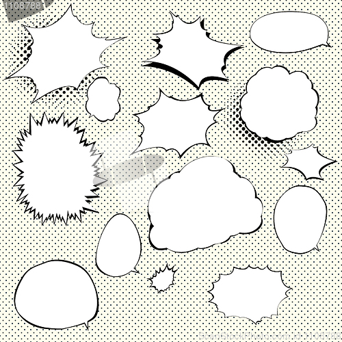 Image of Speech And Thought Bubbles.