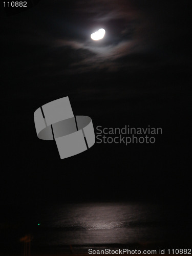 Image of moonlit sky