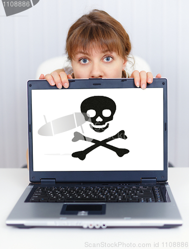 Image of Woman can not work - problem with pirate software