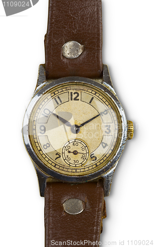 Image of Vintage watches with leather strap