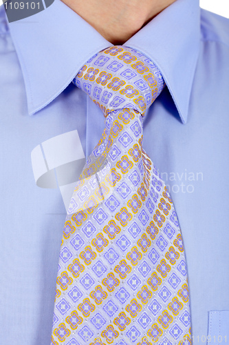 Image of Properly tied business tie