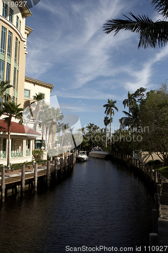 Image of View of Waterway off Las olas blvd