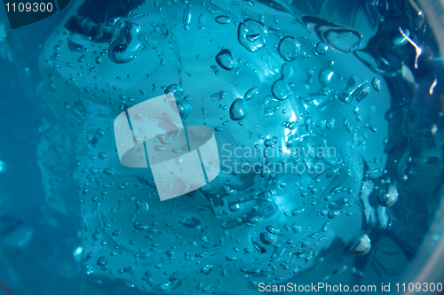 Image of blue water background