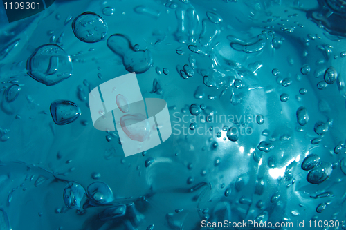 Image of blue water background