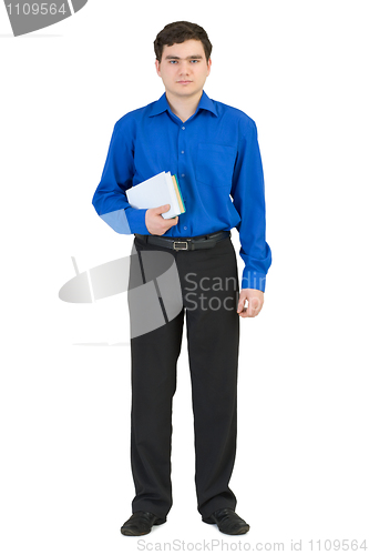 Image of Student with books in a hand