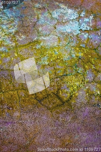 Image of Beautiful surface - old damage wall