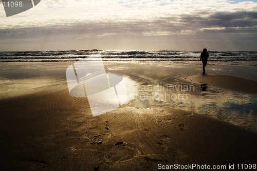 Image of Running on the beach