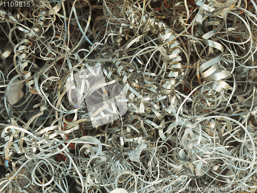 Image of Waste lathe - metal shavings