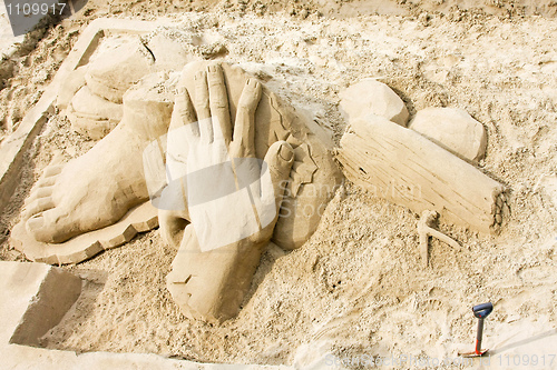 Image of Sand sculpture