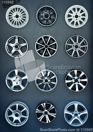 Image of Aluminium car rims