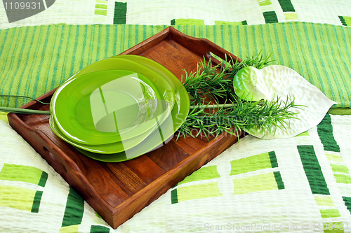 Image of Green plate