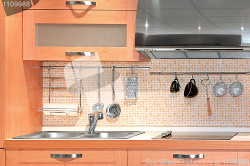 Image of Compact kitchen detail