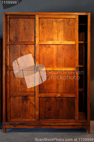 Image of Wooden locker