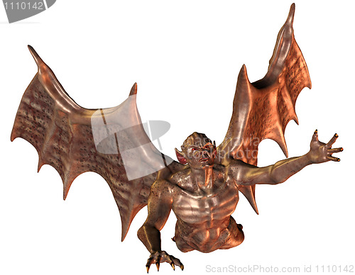 Image of flying demon