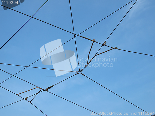 Image of Tram wires