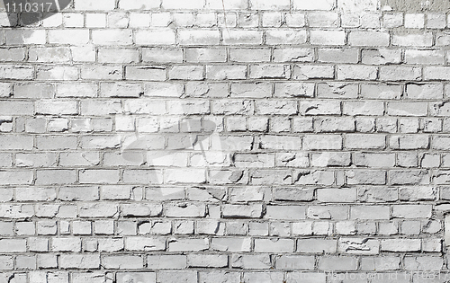 Image of Brick wall - architectural background