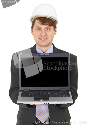 Image of Happy builder shows us laptop screen