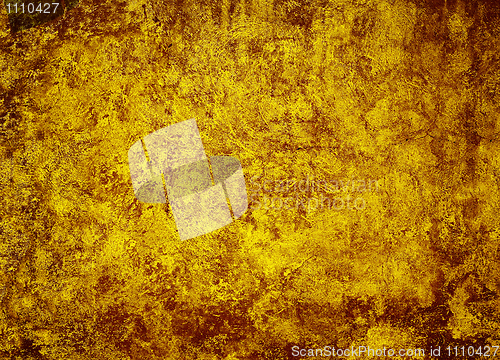 Image of Vintage soiled grunge yellowy-brown background