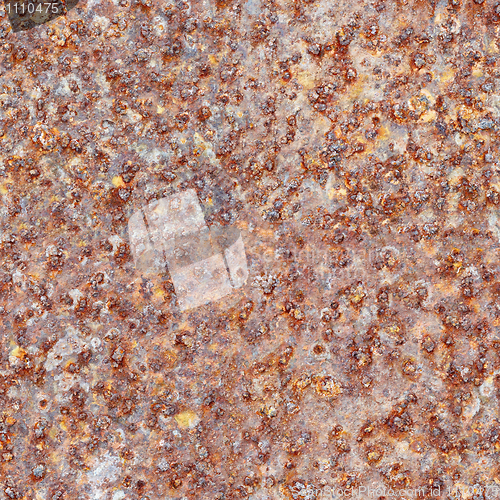 Image of Seamless texture - rusty iron sheet