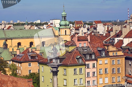 Image of Warsaw Old Town.