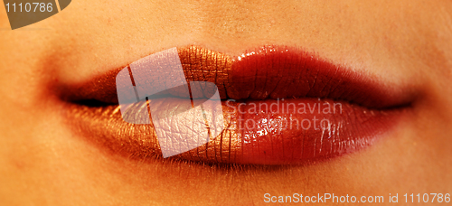 Image of bright lips