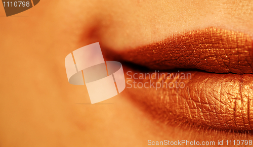 Image of bright lips
