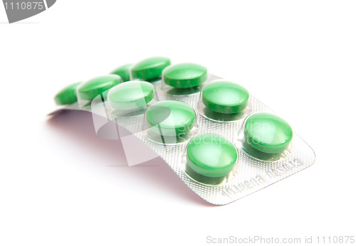 Image of Green pills