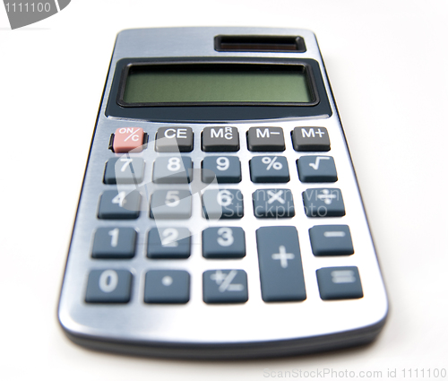 Image of Calculator on white background