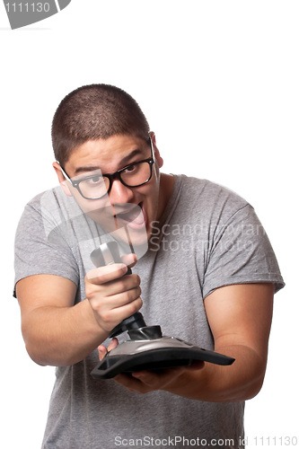 Image of Teen Playing Video Games