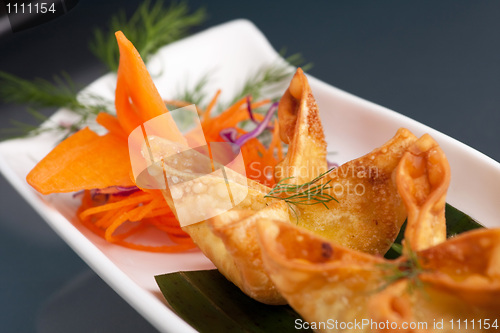 Image of Thai Crab Cream Cheese Wontons Appetizer