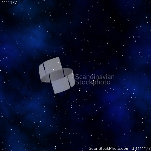 Image of Space Starry Nebula