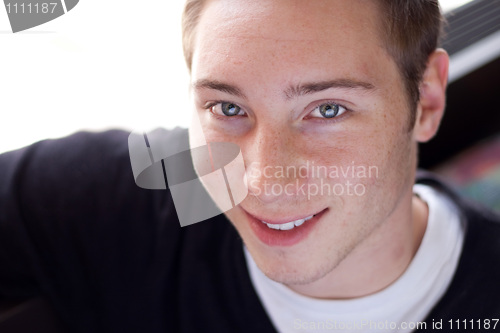 Image of Smiling Young Man