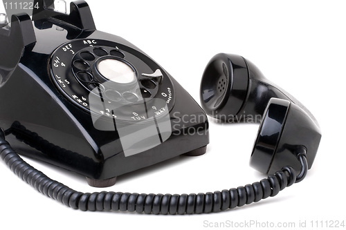 Image of Old Vintage Telephone Off the Hook