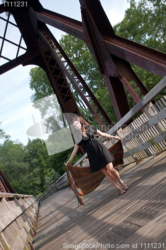 Image of Carefree Summertime Woman