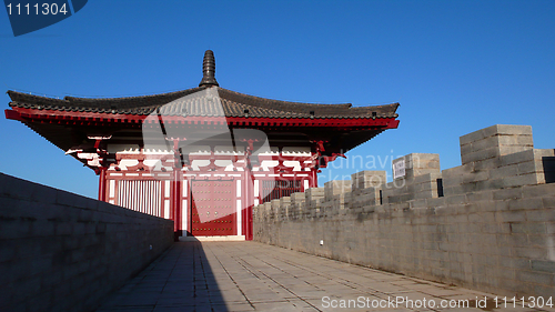 Image of City Wall of Xian,China