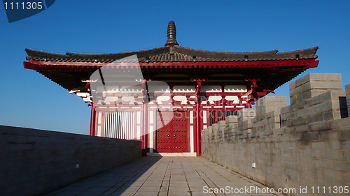 Image of City Wall of Xian,China