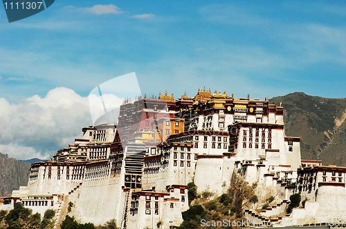Image of Landmarks of the Potala Palace in Lhasa Tibet