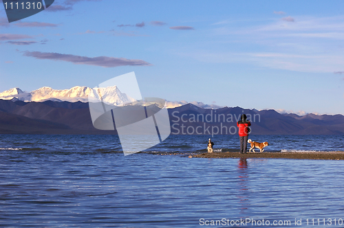 Image of Lake in Tibet