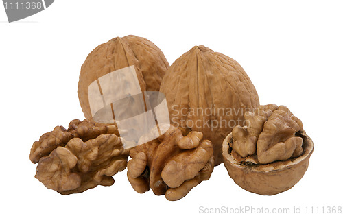 Image of walnuts, whole and unshelled