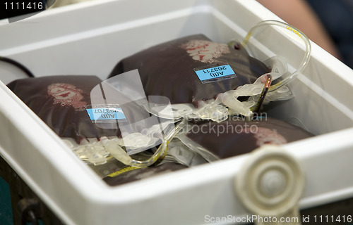 Image of blood donation