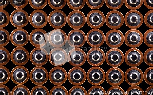 Image of battery pack, top view